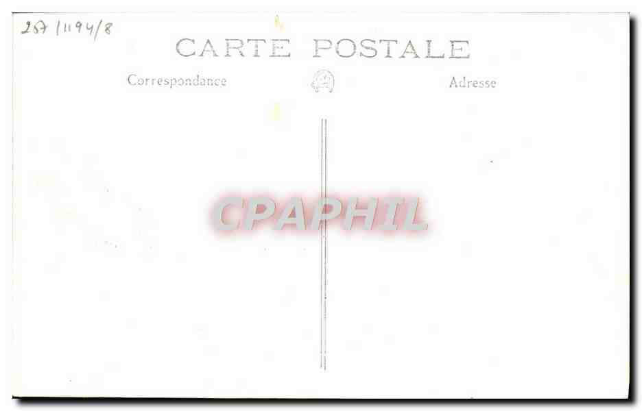 CPA Bateau Croiseur Primauguet — Verso