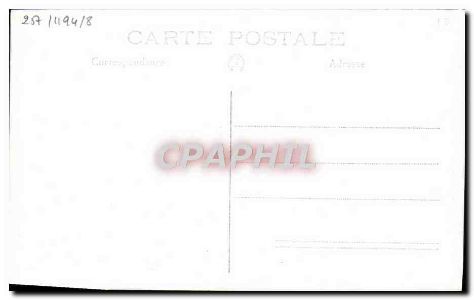 CPA Bateau Croiseur Colbert — Verso