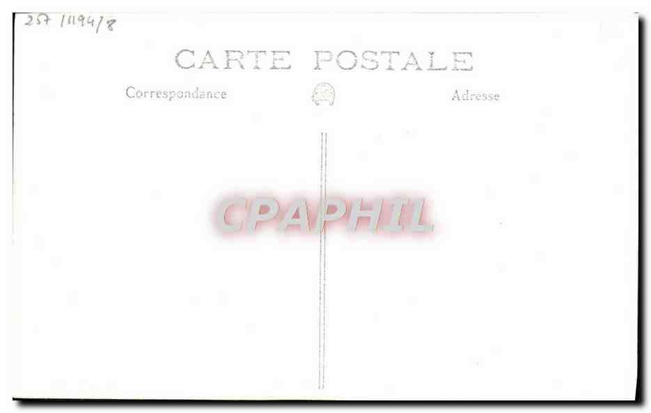 CPA Bateau Croiseur Suffren — Verso