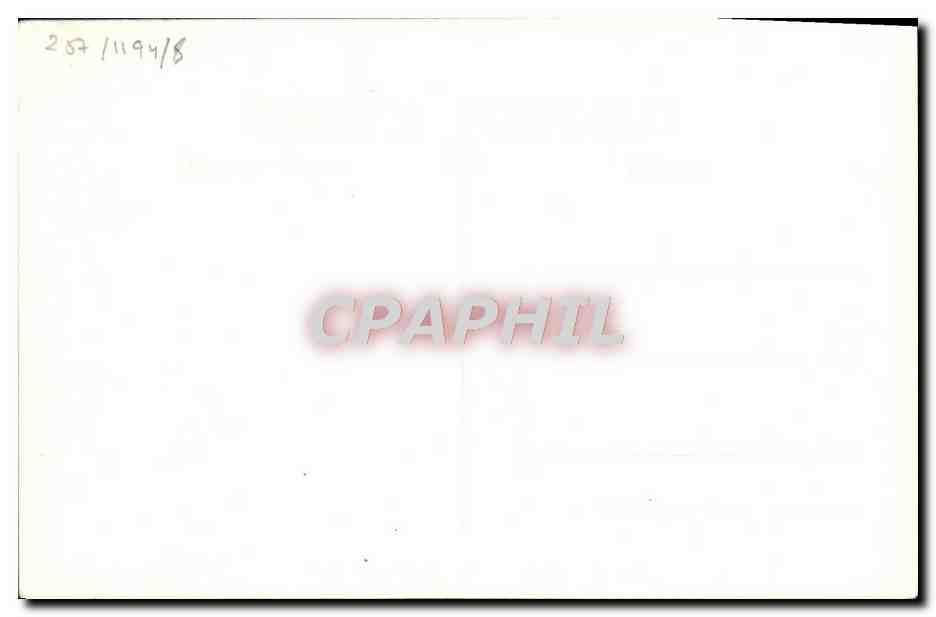 CPA Bateau Cuirasse Lorraine — Verso