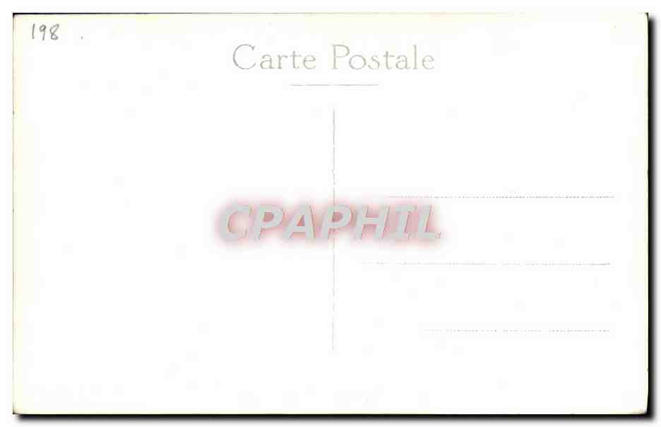 CPA Bateau Groiseur Foch — Verso