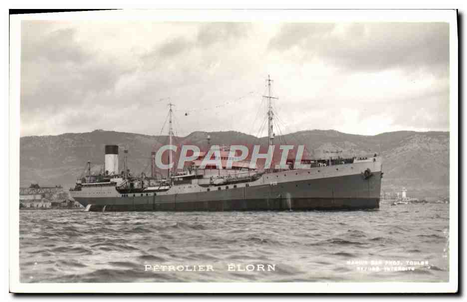 Pétrolier Élorn — à quai — Marine des Phos. Toulon