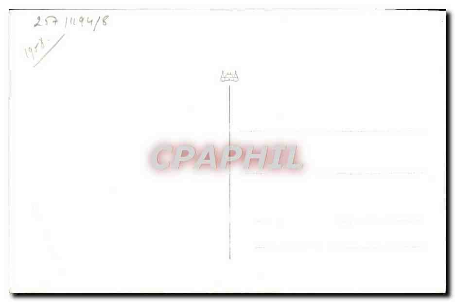 CPA Bateau Escorteur D'Escadre Du Chayla — Verso