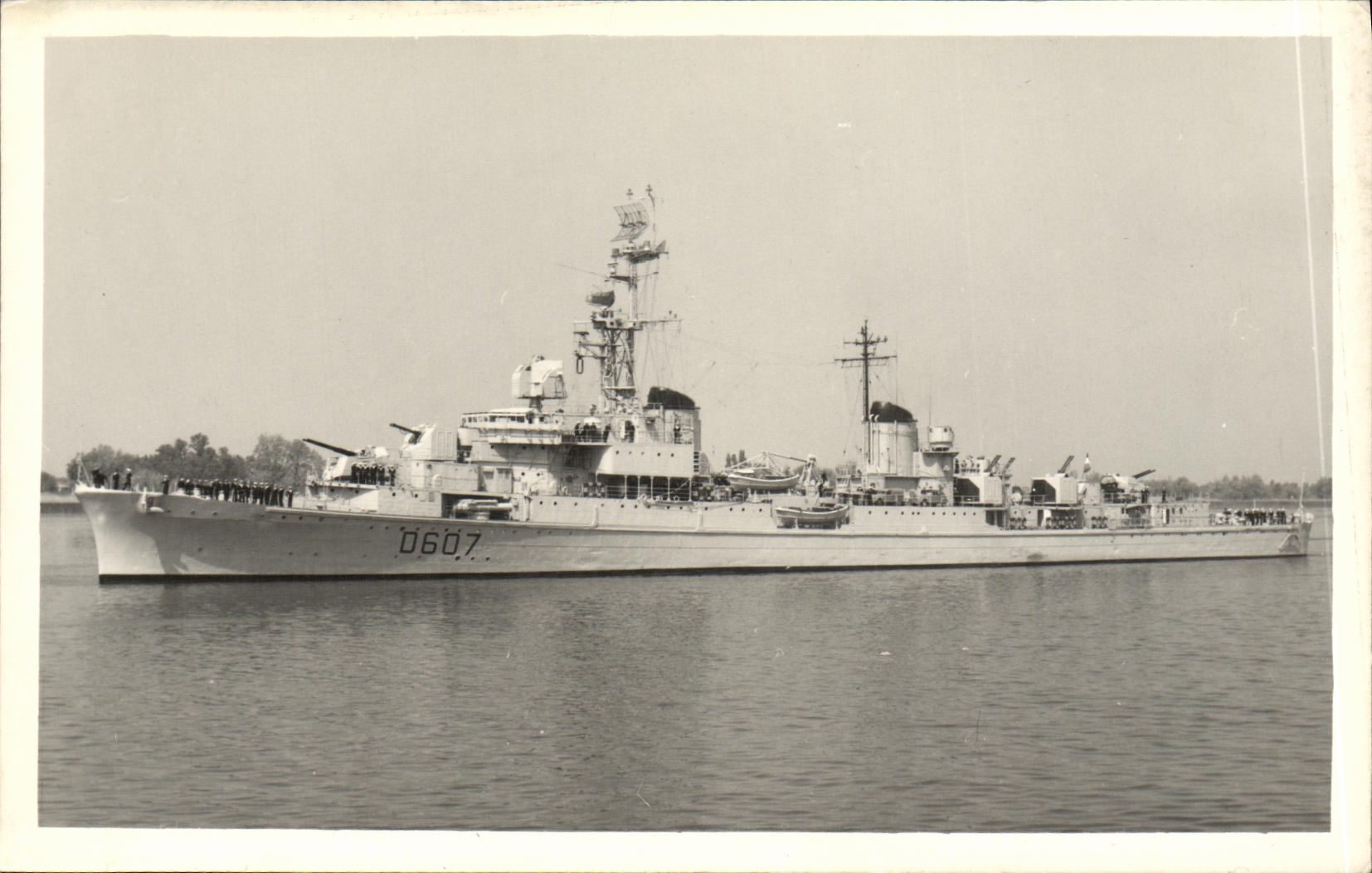 CARTE PHOTO Bateau Guirren