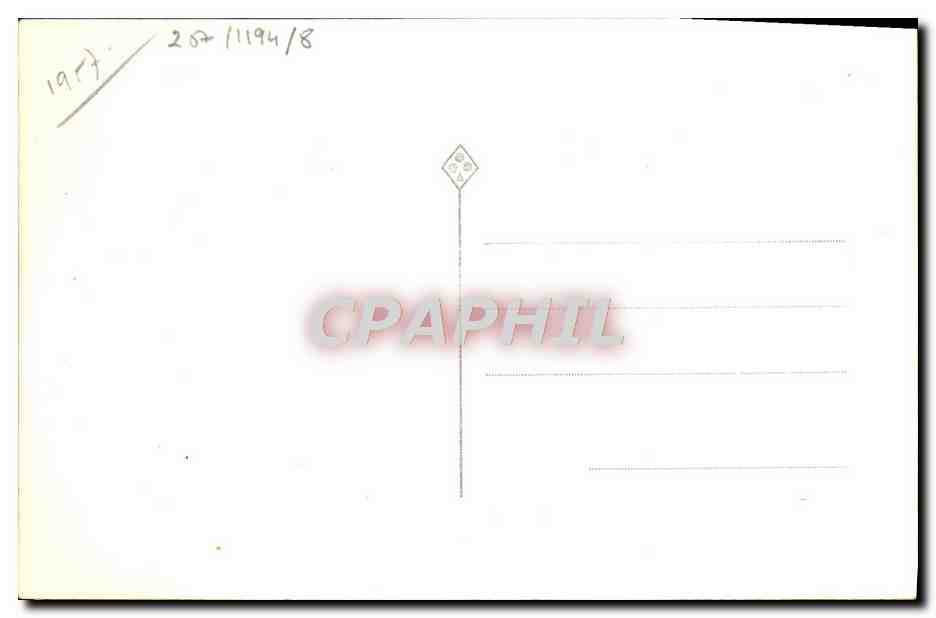 CPA Bateau Escorteur Senegalais — Verso