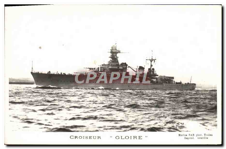 CPA Bateau Croiseur Gloire