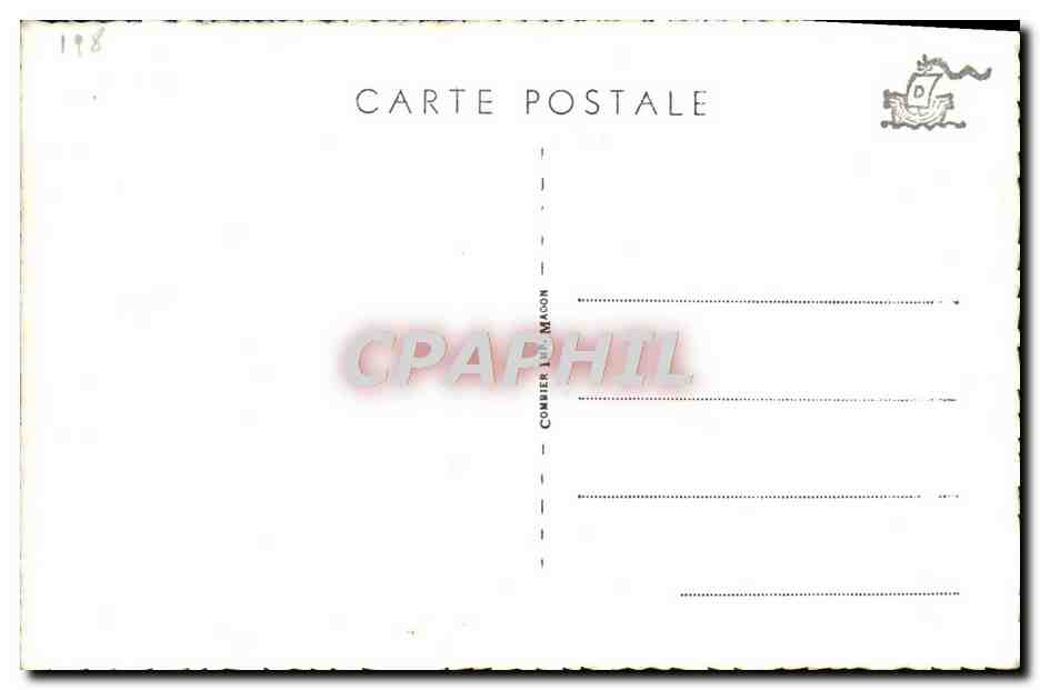 CPA Bateau Contre Torpilleur Le Malin — Verso
