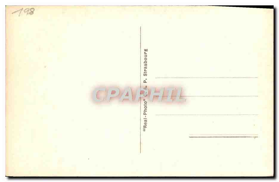 CPA Bateau Contre Torpilleur Cassard — Verso