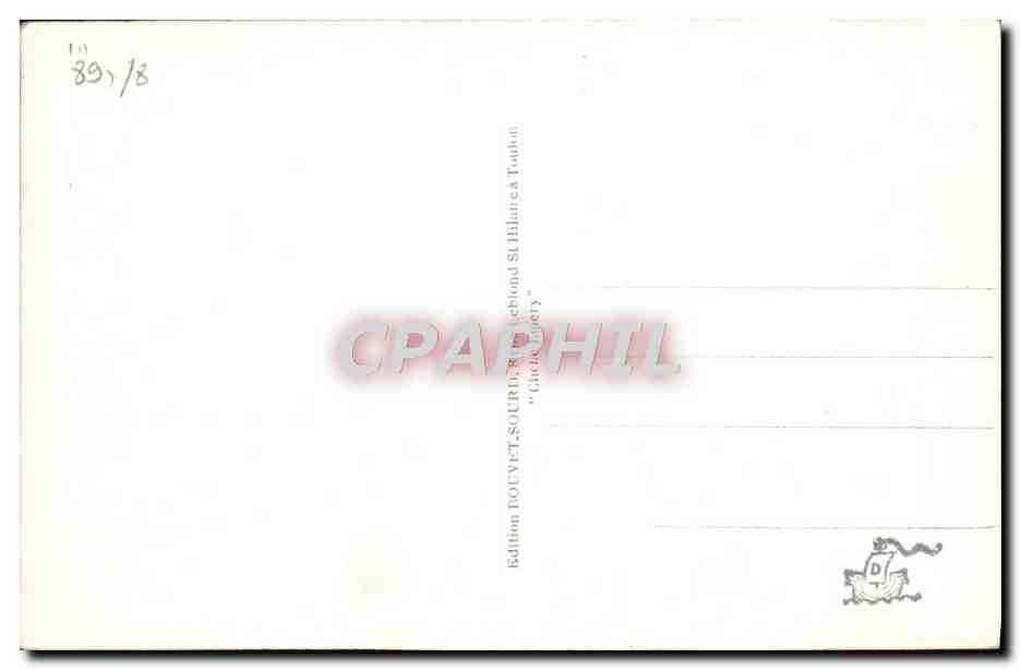 CPA Bateau Contre Torpilleur Guepard — Verso