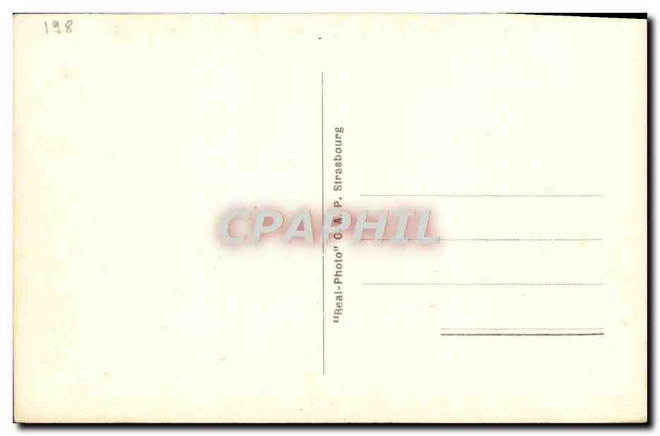 CPA Bateau Cote D'Azur Croiseur Colbert — Verso