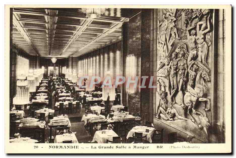 Normandie — La Grande Salle à Manger — Photo Desboutrin