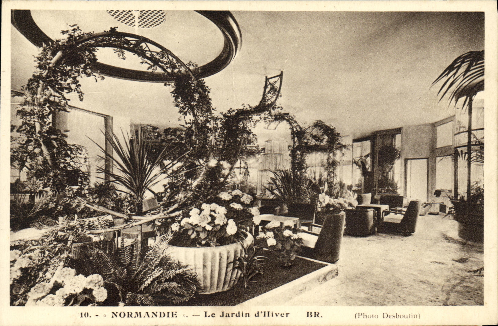 Le Jardin d'Hiver — "Normandie" — Photo Desboutin