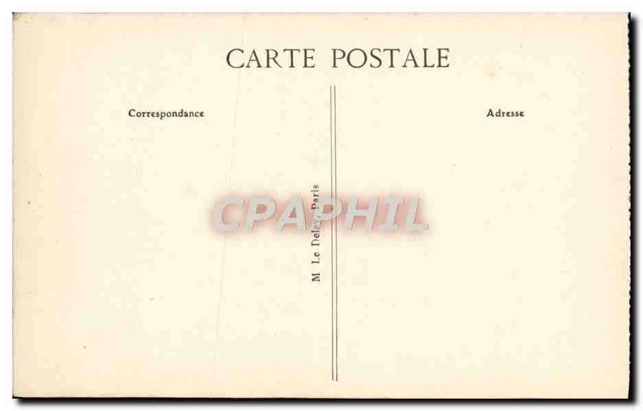 CPA Bateau Le Havre Interieur du Paquebot France Cabine de 1ere classe — Verso
