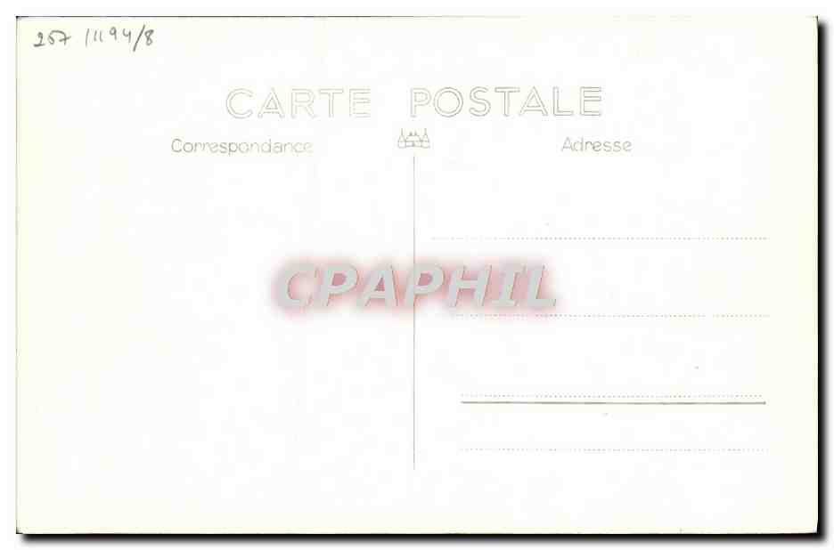 CPA Bateau Sous marin HMS 6 18 — Verso