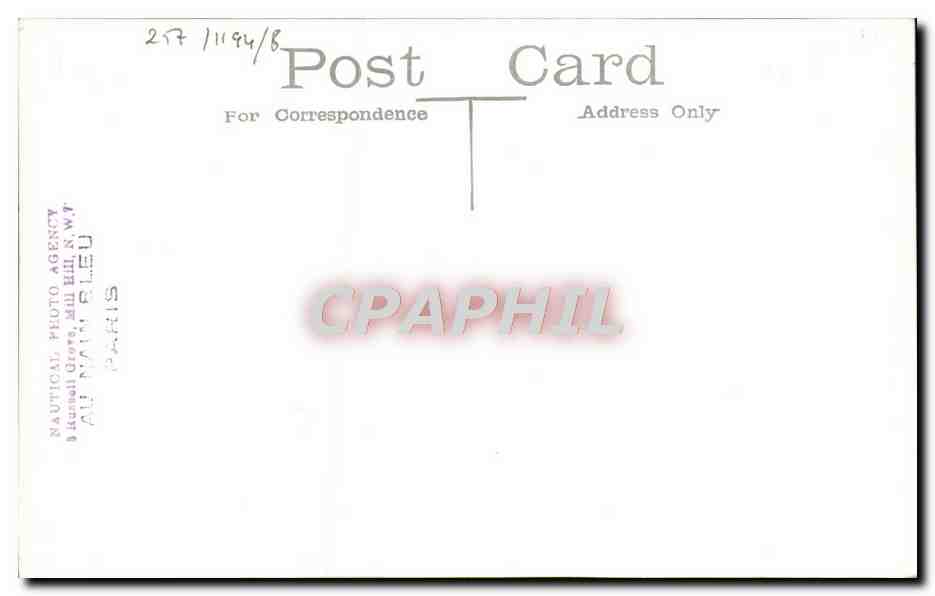 CPA Bateau HMS K23 Sous marin — Verso
