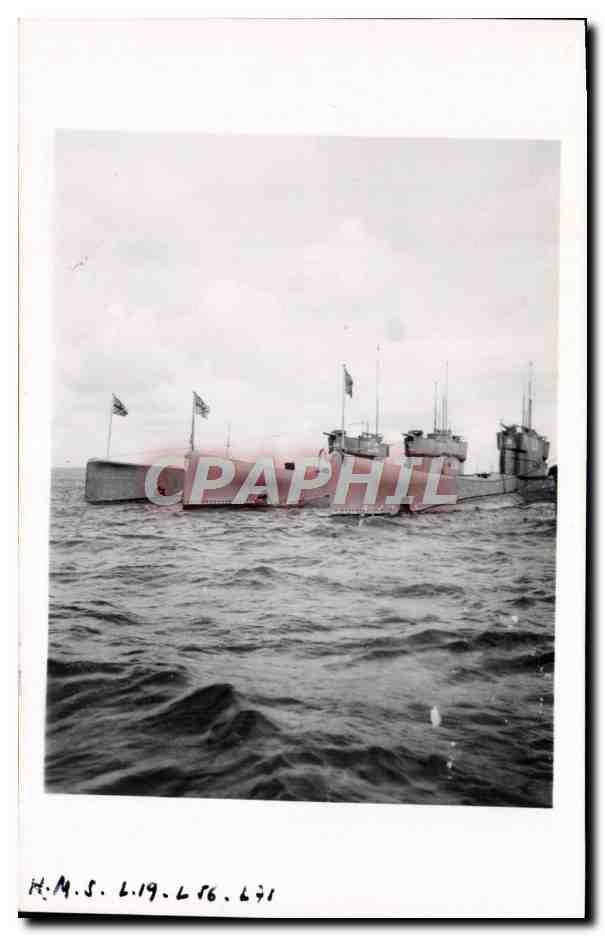 CPA Bateau HMS 6 19 6 56 6 71 Sous marin 