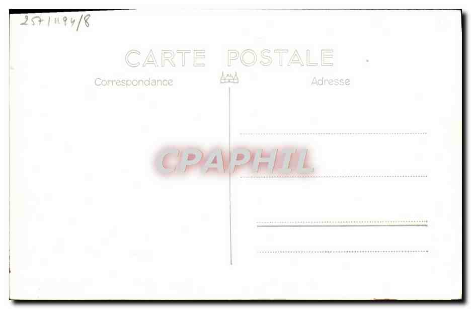 CPA Bateau Sous Marin Surcouf — Verso