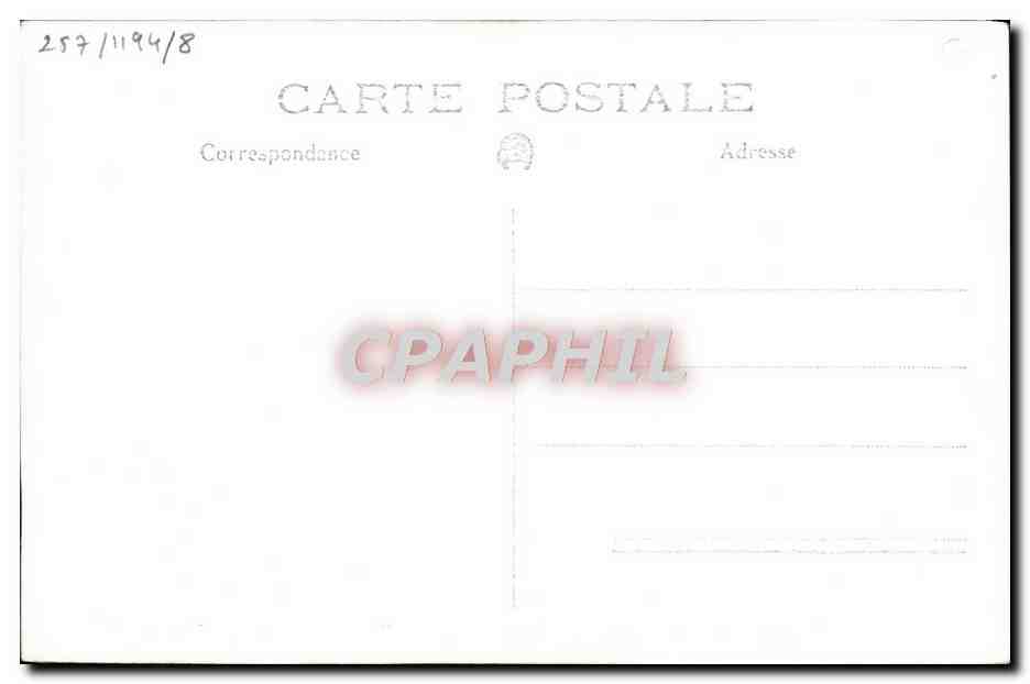 CPA Bateau Sous Marin Ondine — Verso