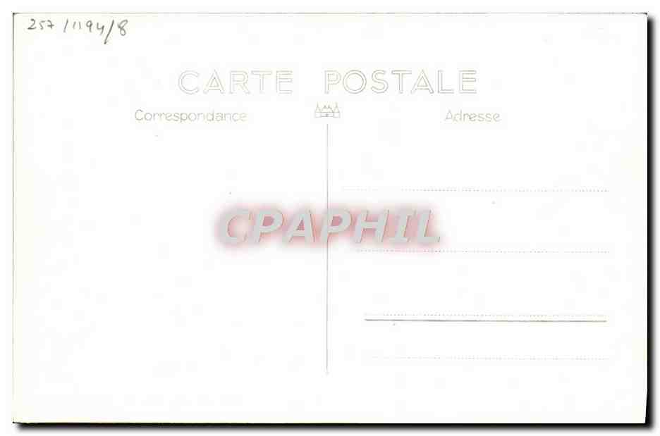 CPA Bateau Sous Marin HMs K26 — Verso