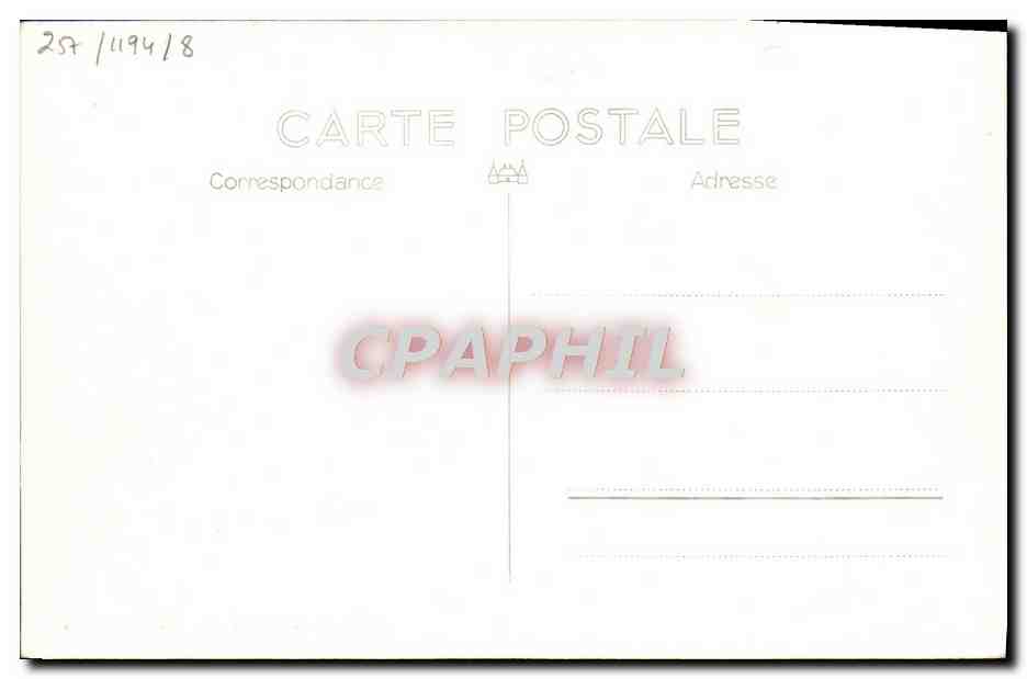 CPA Bateau Sous Marin HMS 6 18 — Verso
