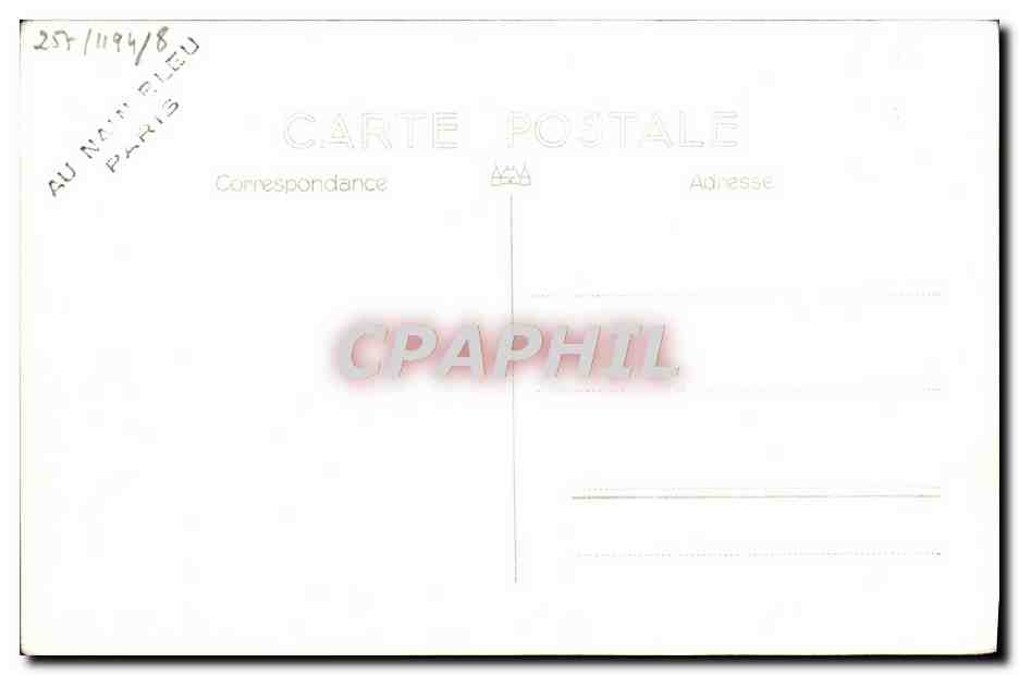 CPA Bateau Sous Marin Nautilus — Verso