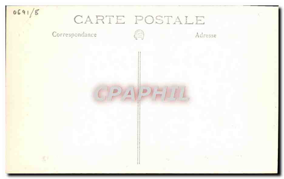 CPA Bateau Sous Marin Phoque — Verso