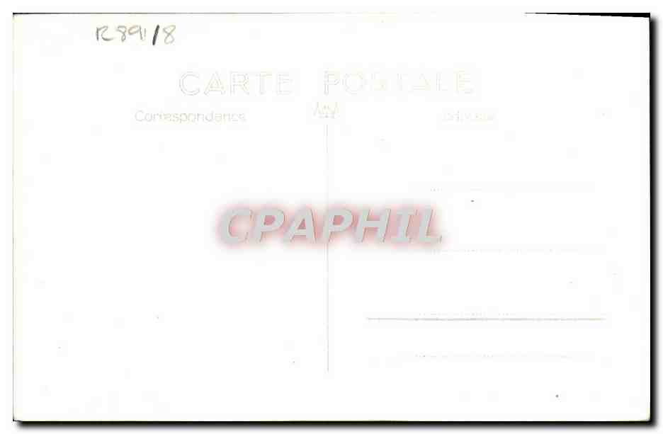 CPA Bateau Torpilleur Alsacien — Verso
