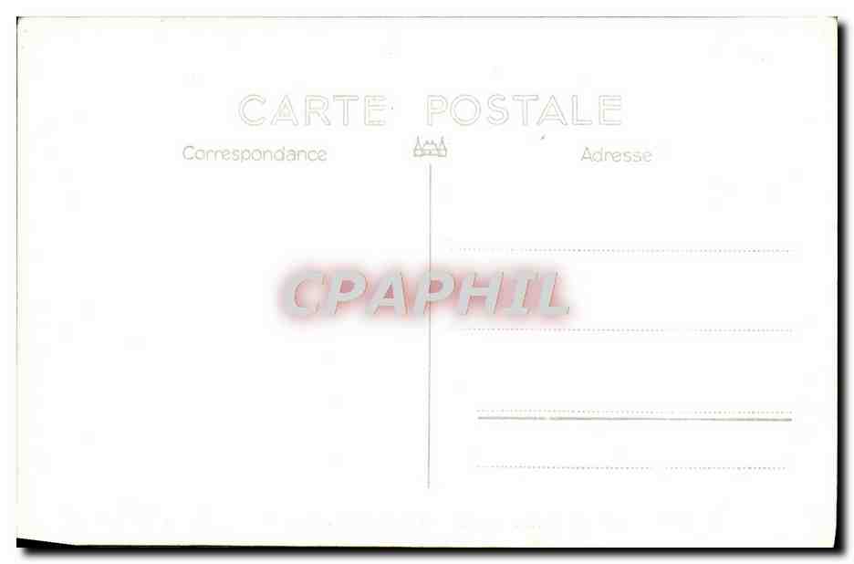 CPA Bateau Torpilleur Contre Torpilleur Gerfaut — Verso
