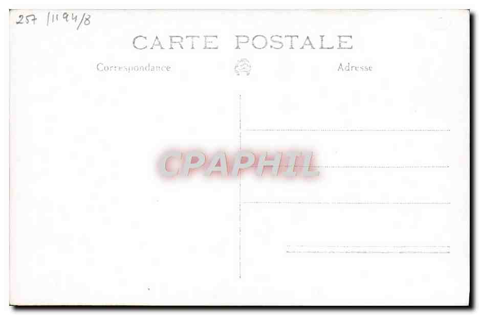 CPA Bateau Torpilleur Boulonnais — Verso