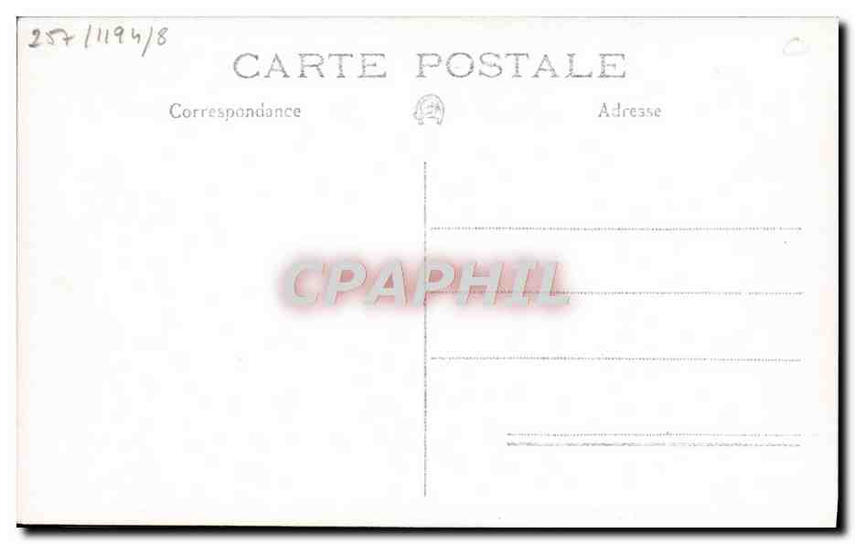 CPA Bateau Contre Torpilleur Leopard — Verso