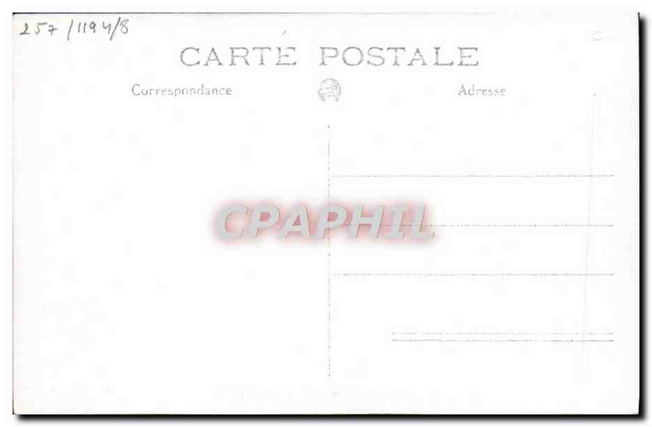 CPA Bateau Torpilleur Bordelais — Verso