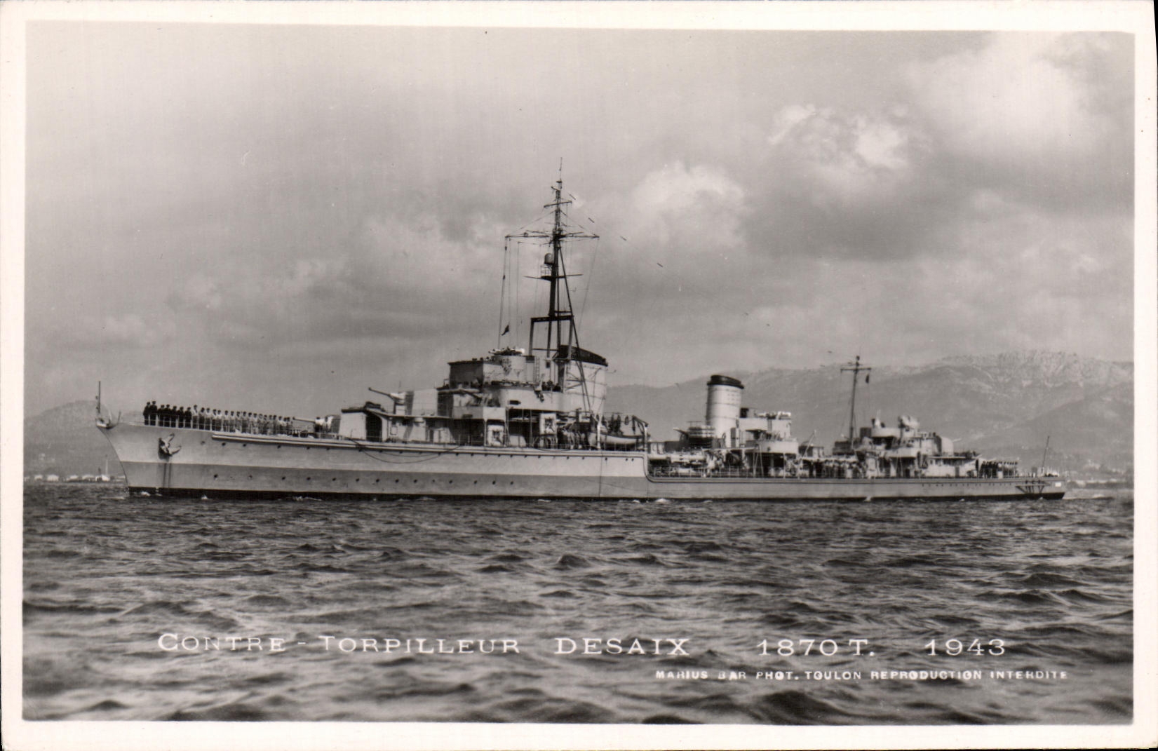 CPA Bateau Torpilleur Desaix