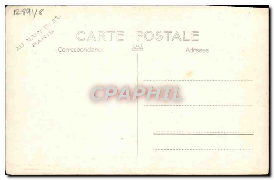 CPA Bateau Torpilleur Simoun — Verso