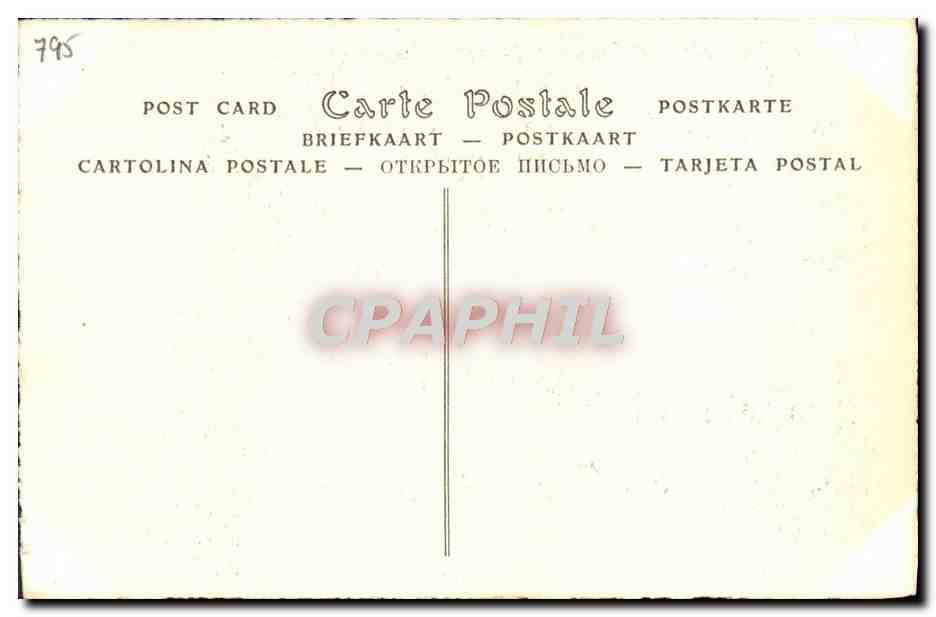 CPA Pierre 1er Dit Le Grand Russie Russia — Rückseite