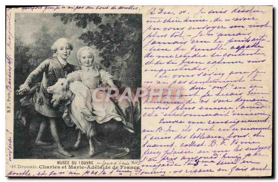 CPA Drouais Charles Et Marie Adelaide De France Enfants