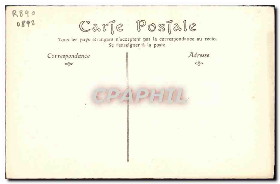 CPA Histoire Du Costume de Louis XVI au Second Empire Epoque de la REvolution 1789 — Rückseite
