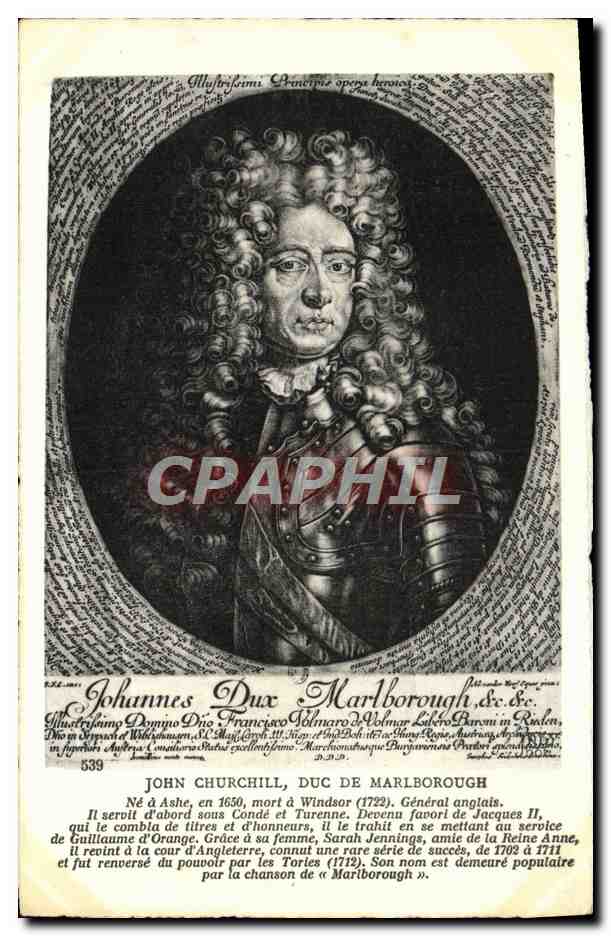 CPA John Churchill Duc De Marlborough