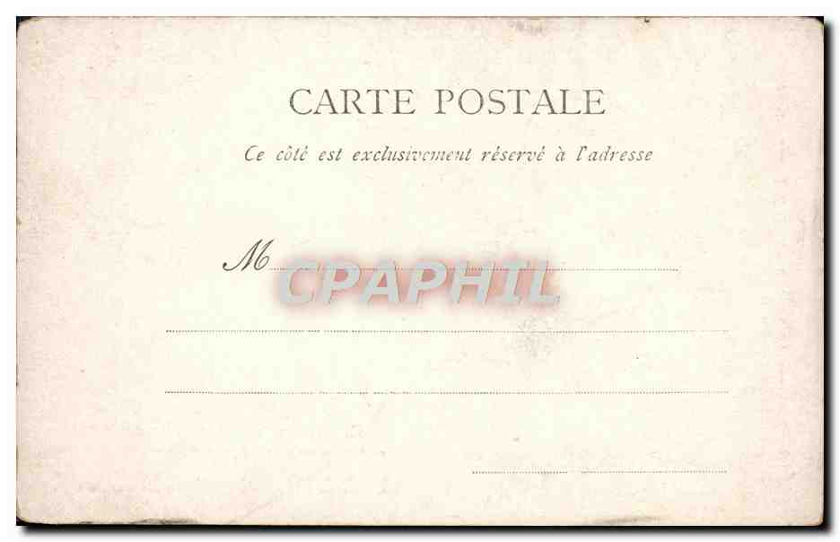 CPA Talleyrand Perigord — Rückseite