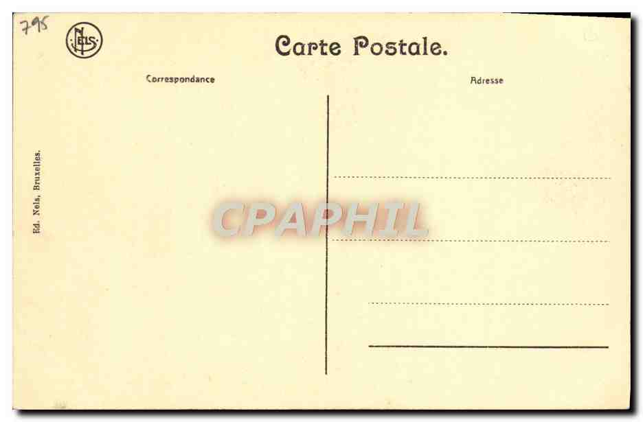 CPA Andre Ernest Modeste Gretry Liege 1741 Hermitage de Motmoreney 1813 — Back
