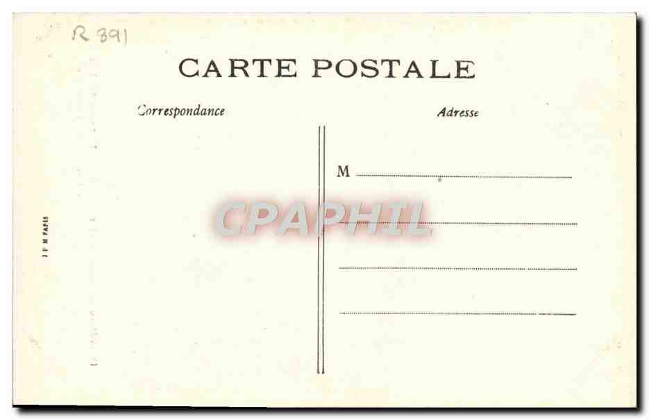 CPA Chateau de Chaumont Sur Loire Diane De Poitiers — Rückseite