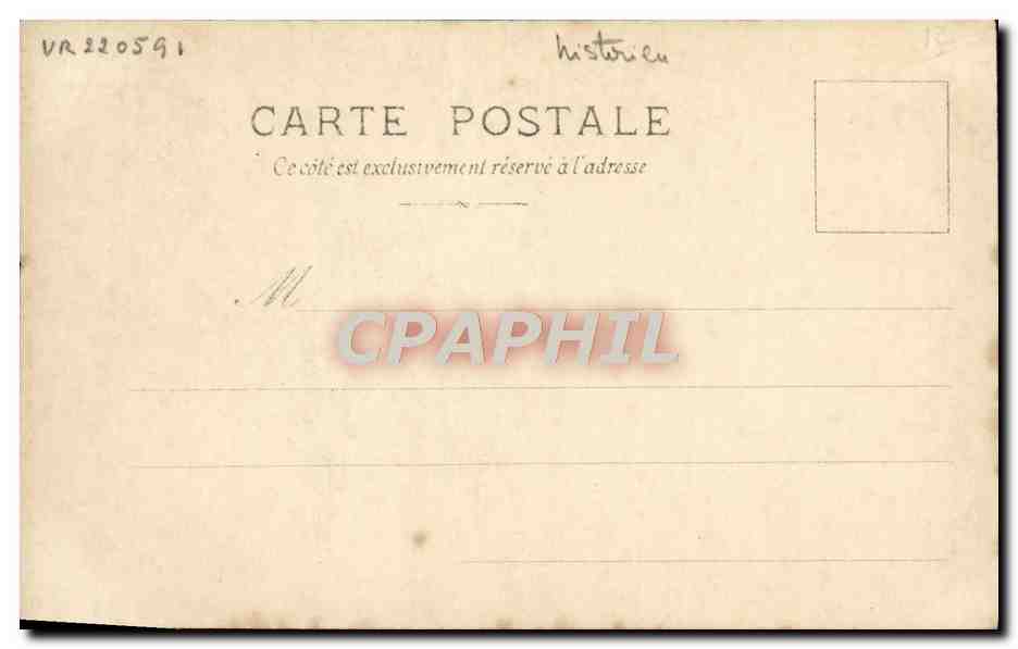 CPA Sorel — Rückseite