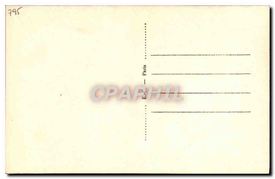 CPA Clovis 451 511 Fondateur de la Monarchie Franque — Back