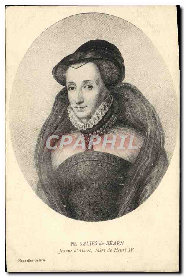 CPA Salies De Bearn Jeanne d'Albert Mere de Henri IV