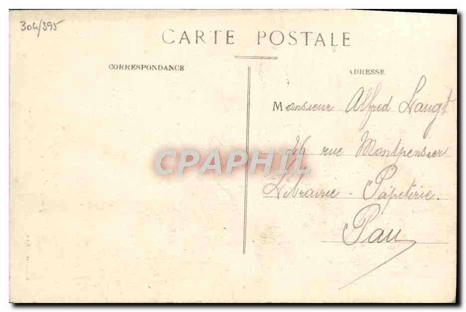 CPA Salies De Bearn Jeanne d'Albert Mere de Henri IV — Rückseite