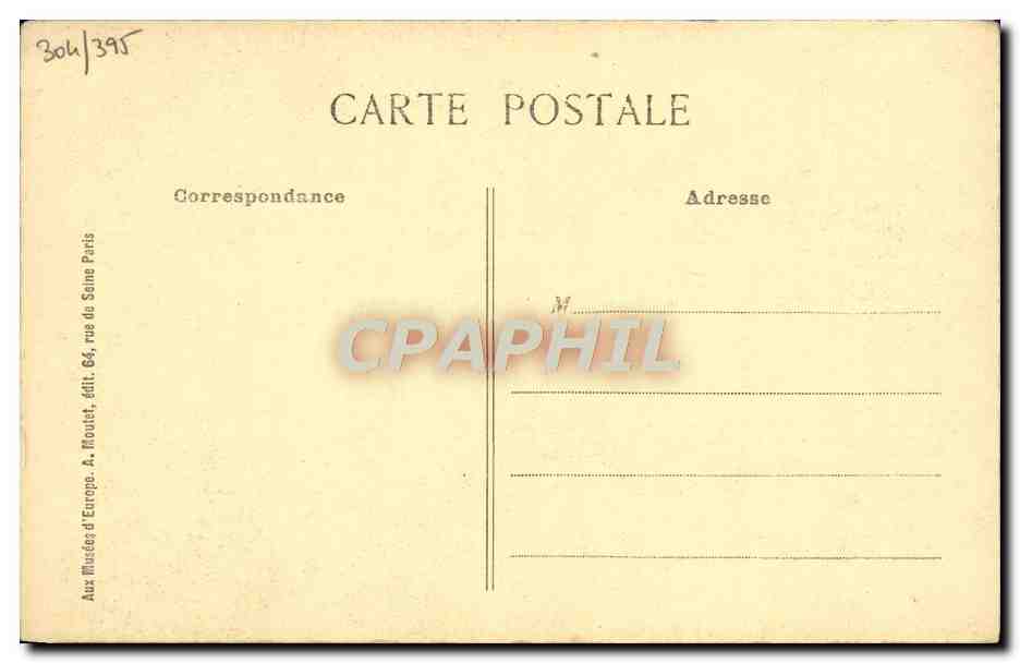 CPA Odet De Coligny Dit le Cardinal De Chatillon en 1570 — Rückseite