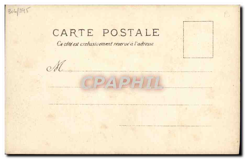 CPA Clovis Publicite Chicoree Arlatte Medaille d'or Exposition universelle 1900 Bataille de Tolbiac — Back