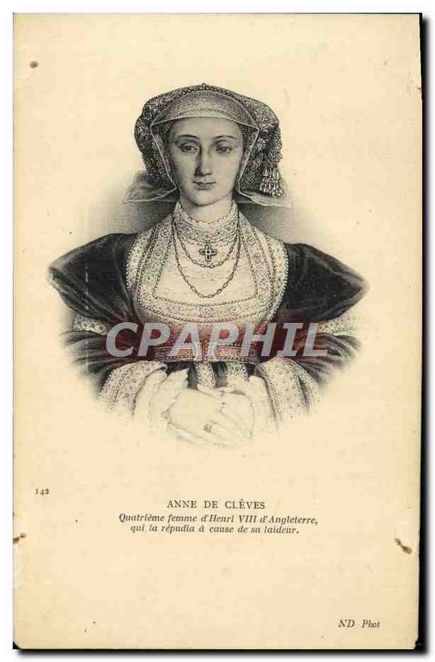 CPA Anne De Cleves Quatrieme Femme D'Henri d'Angieterre
