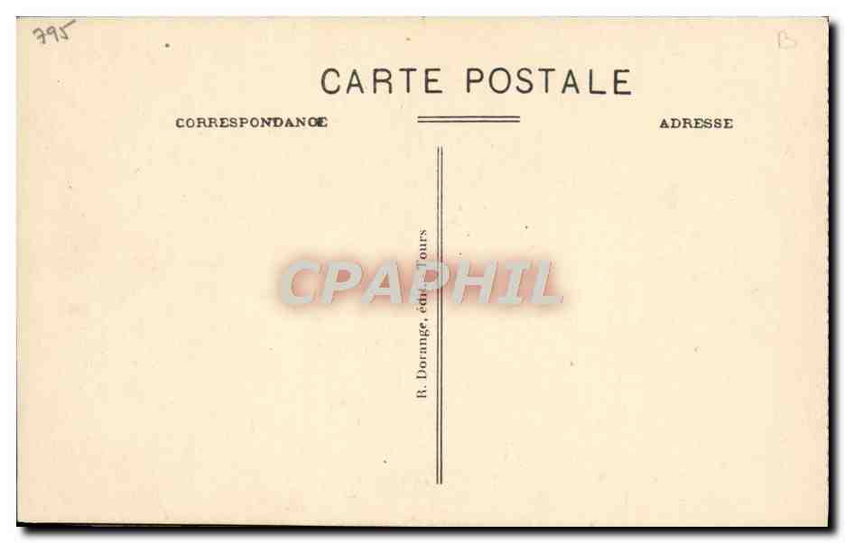 Élisabeth d'Autriche — Reine de France — éditeur R. Dorange, éd. Tours — Rückseite