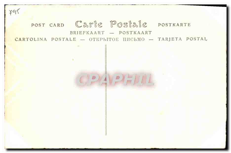 CPA Francois Eugene De Savoie Carignan Fils du Comte de Soissons et d'Olympe Mancini Niece de Mazarin — Verso