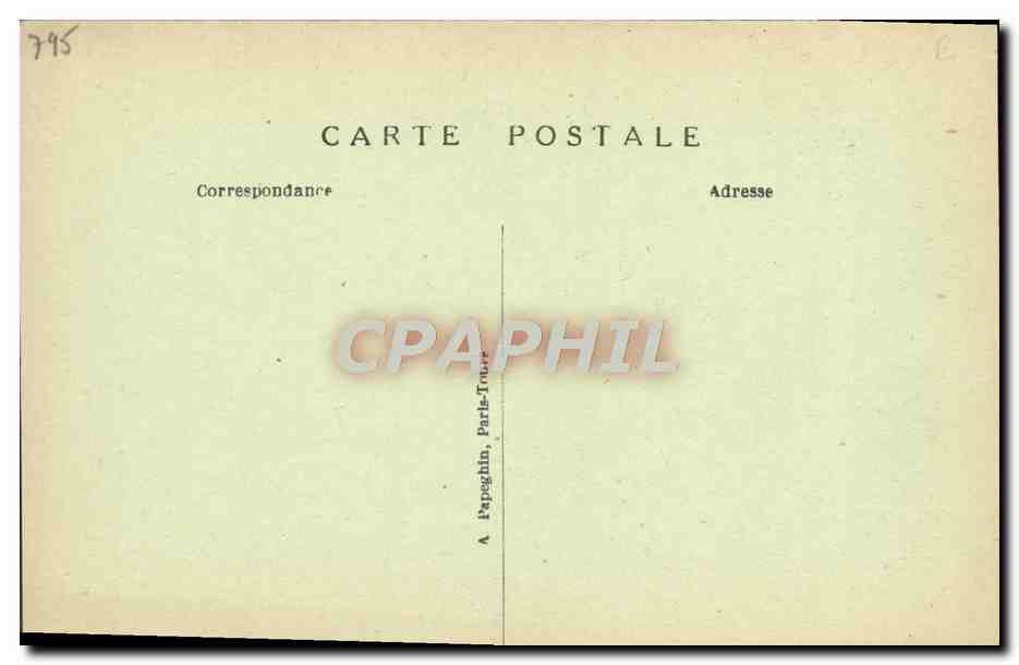 CPA Charles VII le Victorieux Roi de France  — Rückseite